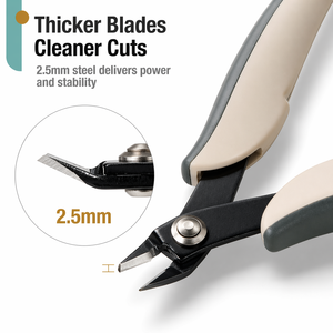 INTENSE SURGICAL INSTRUMENTS Micro Wire Cutter 5 Inch Precision Flush Cutter Jewelry Making Beading High Stainless Steel Blade - Product Image 4