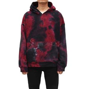 Moda Tie Dye Liso Sudaderas de gran tamaño Sudaderas con capucha unisex Diseñador único Manga larga Poliéster teñido Estilo callejero Sudaderas con capucha - Product Image 5
