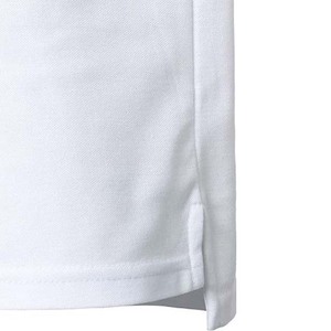 Polo à manches courtes pour homme, tissu tricoté décontracté, color-block blanc, marine, jaune - Product Image 2
