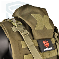 Chaleco Táctico Protector Exterior MOLLE Personalizado de Fábrica, Chaleco Táctico de Cuerpo Completo para Entrenamiento de Supervivencia Táctica al Aire Libre, Senderismo y Caza