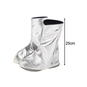 Chaussures de sécurité robustes en aluminium pour soudeurs, résistantes à la chaleur et à l'abrasion, pour le travail. - Product Image 5