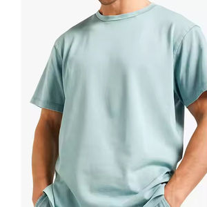 Vêtements pour hommes, ensembles pour hommes grande taille, t-shirts et shorts tendance, style streetwear, coton respirant, ensembles pour hommes - Product Image 4