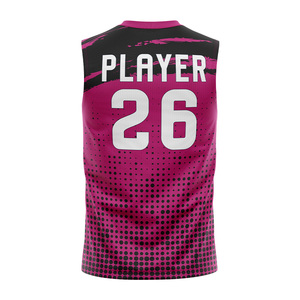 Maillot d'entraînement de football américain 7v7 personnalisé pour homme, respirant, 100 % polyester, avec nom de joueur, grande taille, sans manches, col rond - Product Image 3