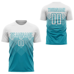 เสื้อฟุตบอลระบายอากาศได้ดี ผลิตจากผ้าแห้งเร็ว เหมาะสำหรับการเล่นกลางแจ้ง พร้อมผิวสัมผัสเรียบเนียน - Product Image 1