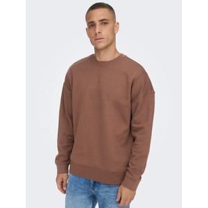 Venta al por mayor de invierno de gran tamaño liso 100% algodón cuello redondo de talla grande sudaderas con capucha y sudadera personalizada para Hombre Sudaderas con cuello redondo - Product Image 2