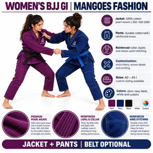 Nouveauté - Kimono de Jiu-Jitsu unisexe - Logo personnalisé - Couleur personnalisée - Durable - 400g - 100% coton - BJJ - Taekwondo - Judo - Arts martiaux - Product Image 3