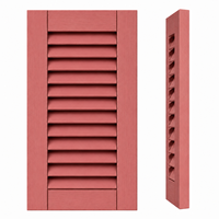 Panneaux de fenêtre minimalistes en bois massif sur mesure pour usage résidentiel, hôtelier et commercial – Persiennes pour salle de bain et chambre