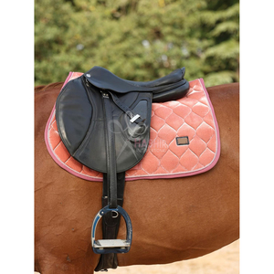 Tapis de selle d'endurance en coton polyvalent pour l'équitation, style saut d'obstacles, réutilisable, personnalisable, avec rembourrage doux et respirant - Product Image 4