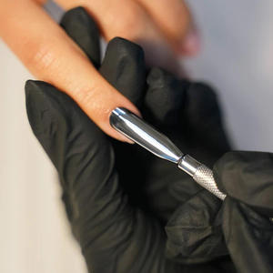 Pousse-cuticules S-508 à poignée diamantée pour manucure, élimination des cuticules, dissolvant de vernis à ongles acrylique et gel - Product Image 5