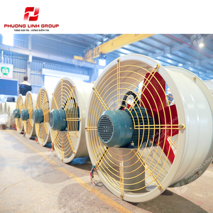Ventilador de Circulación de Aire para Invernadero Agrícola Phuong Linh 220V/380V APL-1-NoD, Sistema de Ventilación AC, Acero Inoxidable, Blanco, Envío Gratis - Product Image 3