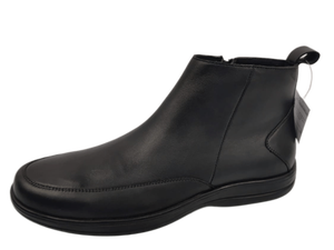 Bottes Chelsea formelles pour hommes Grant Boot, en cuir de mouton pleine fleur, doublure en mesh, semelle TPR, confortables, souples, bout fermé, antidérapantes, élastiques, toutes saisons - Product Image 4