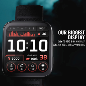 ชุดสายรัดข้อมือ Venu X1 สีไทเทเนียมพร้อมเคสหลังแบบ ComfortFit (สีดำ) - Product Image 3