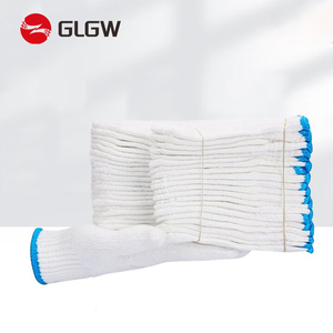 Guanti da Lavoro in Cotone Bianco Economici all'Ingrosso, Protezione per Pollice, Leggeri per <span class=keywords><strong>Lavori</strong></span> di Costruzione e Pittura - Product Image 5