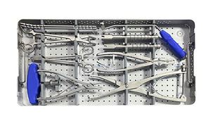 Ensemble d'instruments chirurgicaux UBE en acier inoxydable, instruments endoscopiques unilatéraux avec étui, autoclavables, manuels, certifiés CE Classe I - Product Image 2