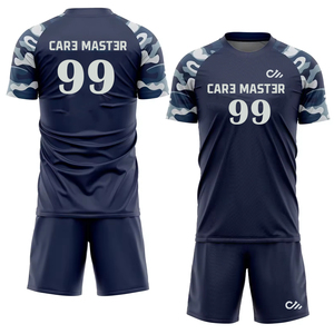 Nouveauté : Ensembles d'uniformes de football pour hommes de qualité supérieure, design personnalisé, vêtements de sport respirants pour l'entraînement, service OEM disponible - Product Image 3