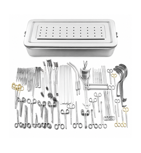 ชุดเครื่องมือผ่าตัดใหญ่ ได้รับการรับรองมาตรฐาน CE ISO ผลิตจากสแตนเลส - Product Image 1