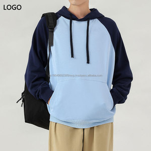 Sweat à capuche unisexe personnalisé brodé en coton épais patchwork French Terry 400 Gsm polaire lourd pour homme hiver - Product Image 2