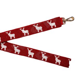 CRYSTAL CRAFT Correas para Bolsos de Cuentas de Vidrio Bordadas a Mano y Cuentas de Semilla de Algodón, Color Personalizado, 'Hook Em Horns', Logotipo Personalizado, Moda - Product Image 1