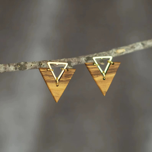 Pendientes de Madera Certificados, Pendientes de Madera con Acabado Liso, Pendientes de Madera Probados en Laboratorio, Precio de Fábrica al por Mayor - Product Image 1