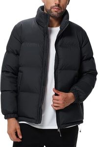 Custom Logo <b>Mens</b> Puffer Jacket <b>Winter</b> Warm Bubble <b>Coat</b> Heavyweight Padded <b>Parka</b> Jacket Windproof Outerwear - Product Image 5