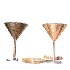 Martini Handmade <b>Copper</b> Mug New Design Handmade Cocktail Goblet Luxury Tabletop Ware Serving <b>Cup</b> - Product Image 1