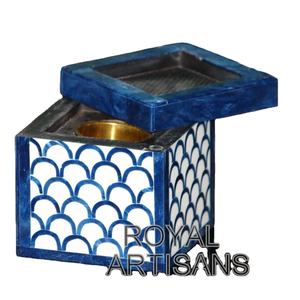 เตาเผาเครื่องหอมไม้จันทน์อาหรับแบบขายส่ง – ที่ใส่เครื่องหอมไม้ฝังกระดูกสำหรับพิธีกรรมทางศาสนาและการตกแต่งบ้าน - Product Image 1
