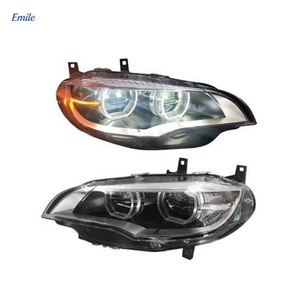 Para BMW X6 E71 faro 2011 2012 2013 2014 para BMW X6 E71 accesorios de alta calidad para BMW E71 X6 faro de xenón - Product Image 2