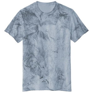 T-shirt ajusté à col rond avec logo personnalisé, T-shirt tie-dye pour hommes, T-shirt de sport pour hommes, T-shirt tie-dye pour hommes en coton - Product Image 2