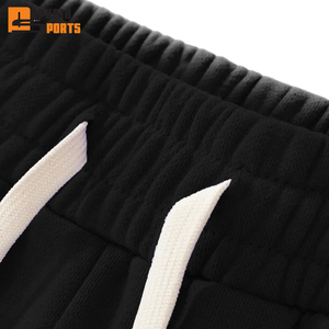 Pantalones Cortos de Poliéster Grueso para Hombre, Estilo Urbano, Venta al por Mayor OEM, Personalizados, Vintage, Lavados, Sólidos, con Efecto Desgastado por el Sol, Elásticos - Product Image 4