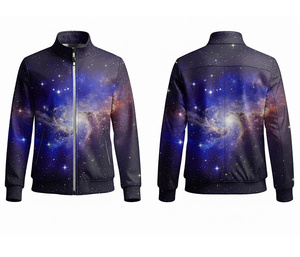 Chaqueta Deportiva Personalizada con Cierre Completo, Ropa para Correr y Hacer Ejercicio, Cálida, Transpirable y de Secado Rápido |   Tallas Hombre Mujer Juvenil - Product Image 5