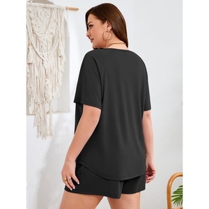 Women <b>Flowy</b> Chiffon Shorts 2026 High Waist Ruffle Hem Boho Beach Casual Summer Shorts OEM Custom Label - Product Image 2