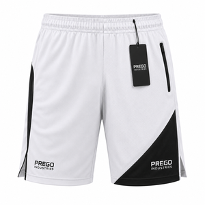 Shorts de sport pour hommes, légers, à séchage rapide, respirants, écologiques, anti-plis, avec taille élastique en dentelle, pour la course à pied, la gym et le fitness - Product Image 1