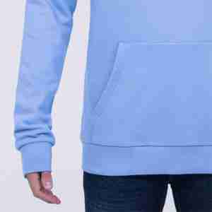 Men's High Quality Polyester/Cotton Pullover Hoodie <b>Thick</b> Heavy <b>Fleece</b> Custom Logo Embroidered Regular Fit Breathable Quick Dry - Product Image 5