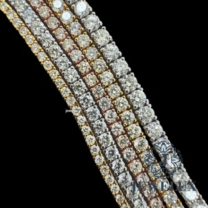 Luxury Premium Quality Moissanite Diamond Bracelet Hip Hop Jewelry <b>for</b> <b>Men</b> And Women From Indian Supplier - Product Image 3