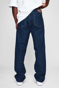 Pantalones Vaqueros de Mezclilla para Hombre, Nueva Colección de Alta Gama, Corte Recto y Ajustado, Transpirables, Casuales, para Todas las Temporadas - Product Image 3