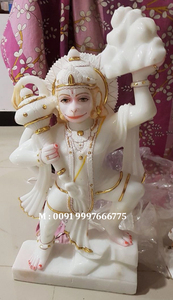 รูปปั้นพระฮันมูนนั่งทำจากหินอ่อนคุณภาพดี - Product Image 5