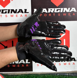 Gants de football américain ULTRA STICKY de haute qualité pour hommes, taille plus, prix de gros, design respirant, 2026 - Product Image 2