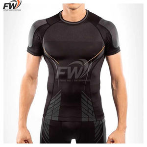 Rash Guard de la Mejor Calidad al por Mayor, Rash Guard Personalizado de Manga Larga, Elástico, de Secado Rápido para Fitness - Product Image 2