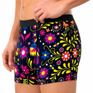 Premium Sublimated <b>Boxer</b> Briefs <b>Custom</b> Mens Polyester Underwear OEM ODM Breathable Quick Dry Factory Manufacturer Supplier Maker - Product Image 2