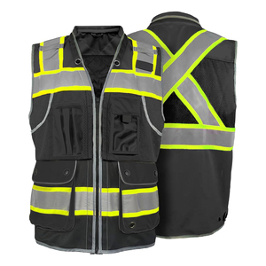 High Performance Workwear <b>Uniforms</b> Safety Vest Breathable Reflective <b>Construction</b> Safety Vest Manufacturer Supply - Product Image 6