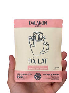 Dalakon da LAT arabica กาแฟบดรสชาติเป็นกรดกาแฟหยดพรีเมี่ยมที่มีคาเฟอีนบรรจุในกล่องปิดผนึกซิป - Product Image 3