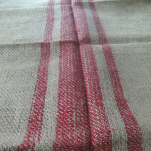 ถุงปอกระเจา DW RED STRIP คุณภาพสูง ราคาถูก ใหม่ 100% ธรรมชาติ สำหรับบรรจุข้าว ถั่วพีแคน โกโก้ ข้าวโพด จากบังกลาเทศ - Product Image 1