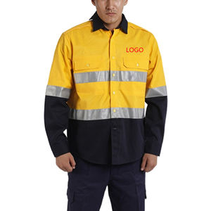 Chemise ignifuge FR, chemise de sécurité incendie, chemise de travail industrielle - Product Image 4