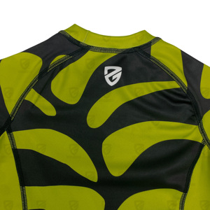 T-shirts Rashguard Unisexe MMA à Manches Courtes Respirants 100% Polyester Anti-UV Séchage Rapide Fitness Muay Thai Boxe Gym - Product Image 5