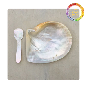 จานเปลือกหอยมุกขัดเงา งานแฮนด์เมด สำหรับตกแต่งบ้านและเป็นของขวัญ - Product Image 5