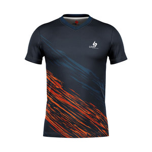 Men's Short Sleeve V Neck <b>T</b> <b>Shirt</b> Geometric Pattern Sublimation Printed Quick Dry Sporty Casual Wear Regular Fit <b>Shirts</b> - Product Image 4