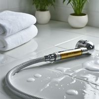Filtre de douche portable MISU Everydrop, finition chromée, stérilisation à 99,9 % par l'argent, émission d'anions antimicrobiens, Corée