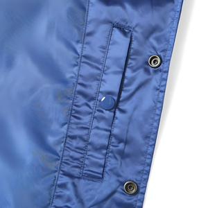 Custom <b>Men's</b> Winter Breathable Canvas Varsity <b>Jacket</b> with Wool & Leather Sleeves and Plain Dyed Technology - Product Image 6