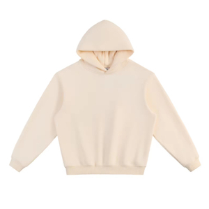 High Quality Thick Cotton Oversized Hoodie Unisex Blank Fleece Sweatshirt Custom Logo Boxy Pullover for Men and Women - Product Image 3