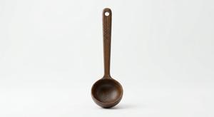 Wholesale Eco-Friendly Solid Wood Soup Ladle Custom Logo Long Handle Wooden Kitchen <b>Cooking</b> Spoon Utensil - Product Image 2